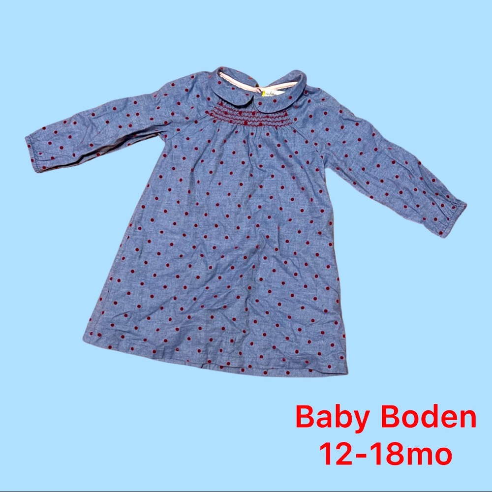 Baby Boden Dress size 12-18mo